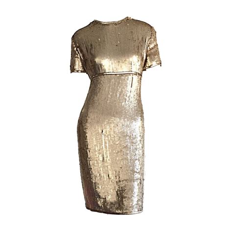 calvin klein dress gold|More.